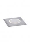 Paulmann LED įmontuojamas &scaron;viestuvas &raquo;House eckig 50x50mm 3000K 2W 20lm 230V Nerūdijančio plieno geb&uuml;rstet Kunststoff&laquo; 1 Stk. Warmwei&szlig; Bodeneinbauleuchte Warmwei&szlig; IP67