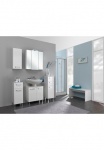 Saphir Vonios kambario baldų komplektas &raquo;Quickset 312 5 dalių vonios spintelė ir LED-Spiegelschrank&laquo; rinkinys 5 Stk. dalys