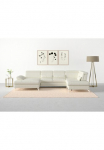 sit&more Sofa &raquo;Cabrio U-Form B: 359 cm su Sitztiefen- Arm- & Kopfteilverstellung&laquo; 3 Pagalvėlės su užra&scaron;ais spyruoklės pasirinktinai miegojimo funkcija ir daiktadėžė