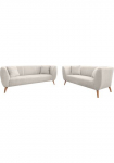 Home affaire Mink&scaron;tų baldų komplektas &raquo;Colori&laquo; rinkinys Trivietė sofa ir Dvivietė sofa 2 Stk. dalys auch kaip Sofa erh&auml;ltlich