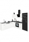 KOCHSTATION Virtuvinis komplektas &raquo;KS-Trier&laquo; su įmontuota buitinė technika Stellbreite 220/270 cm