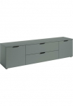 HBZ TV staliukas &raquo;Linz TV-komoda BxHxT 180x47x40cm&laquo; 1 Stk. dalys plotis 180cmLip-Griff Melaminbeschichtung