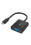 Hama USB-Adapter &raquo;USB-Adapter Video-Adapter USB-C-Stecker - VGA-Buchse Full-HD 1080p&laquo; USB-C zu VGA