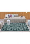 Wecon home Kilimas &raquo;Downtown&laquo; rechteckig 10 mm auk&scaron;tis handgefertigt pflegeleicht Fasermix Wohnzimmer miegamojo kambario baldai