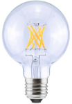 SEGULA LED lemputės &raquo;Vintage Line&laquo; E27 1 Stk. Warmwei&szlig; dimmbar Globe 80 klar E27