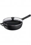 Tefal Tro&scaron;kintuvas &raquo;Trattoria Pro&laquo; lieto aliuminio Robust AntihaftversiegelungTemperaturanzeiger 28 cm Indukcinė