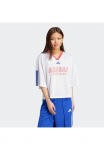 adidas Sportswear Mar&scaron;kinėliai &raquo;TIRO NATIONS PACK BOYFRIEND&laquo; lockerer Boyfriend-Fit su su V formos i&scaron;kirpte l&auml;nger geschnittene rankovės