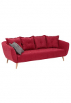 Home affaire Trivietė sofa &raquo;Baggio modern ir Subtilus Design bequem&laquo; Pagalvėlė sėdėjimui su
