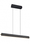 TRIO Leuchten TRIO Ap&scaron;vietimas LED pakabinamas &scaron;viestuvas &raquo;EMERSON LED &scaron;viestuvas reguliuojamas auk&scaron;tis 4-Stufen Touch Dimmer&laquo; LED-Board 1 Stk. Farbwechsler | warmwei&szlig; - kaltwei&szlig; Lichtfarbe einstellbar 2700-5000K warm- iki kaltwei&szlig; auk&scaron;tis max 150 cm