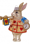 Krebs Glas Lauscha Krebs I&scaron; stiklo Lauscha Eglutės žaisliukai &raquo;CBK70208 Weihnachtsdeko Christbaumschmuck&laquo; Kaninchen i&scaron; I&scaron; stiklo
