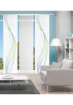 Vision S Panelinės užuolaidos &raquo;3ER rinkinys HEIGHTS&laquo; Lubinis užuolaidų bėgelis 3 Stk. dalys HxB: 260x60 užuolaida 3vnt. rinkinys Digitaldruck