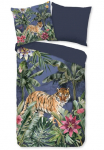 PURE luxury collection Patalynės užvalkalai &raquo;Kane&laquo; 2 Stk. Mikrofaser 135x200 Pflegeleicht Užtrauktukas Wendeoptik Tiger