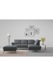 sit&more Kampinė sofa &raquo;Fashion L-Form&laquo; patogi su Kopfteilverstellung Vorziehsitz motorisch Nickelf&uuml;&szlig;e