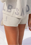Elbsand Trikotažinės kelnės i&scaron; kokybi&scaron;kas megztas su Logostickerei Loungewear