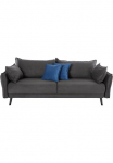 COLLECTION AB Sofa su miegojimo mechanizmu &raquo;Asra&laquo; incl. miegojimo funkcija ir Dėžutė patalynei Seitentasche im Armteil spyruoklės
