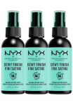 NYX PROFESSIONAL MAKEUP Fixierspray &raquo;MAKE UP SETTING klevalai Pur&scaron;kiklis DEWY FINISH&laquo; dėl ein langhaltendes Makeup-Finish