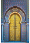 Reinders! Plakatas &raquo;Goldene durys Orientalisch - Stilvoll - spalvota - K&ouml;ningspalast Fez&laquo; 1 Stk. dalys