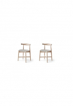 Hammel Furniture Valgomojo kambario kėdė &raquo;Findahl by Hammel Dora&laquo; (Set) 2 Stk.Massivholz Dėklas Sitzfl&auml;che versch. Farbvarianten