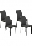 HELA Valgomojo kambario kėdė &raquo;ALIZIA&laquo; (Set) 4 Stk.Bezug Microfaser Flachgewebe Unser Bestpreis