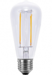 SEGULA LED lemputės &raquo;Vintage Line&laquo; E27 1 Stk. Warmwei&szlig; dimmbar Rustika lempa klar 2700K E27