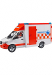 Bruder&reg; Spielzeug-Transporter &raquo;MB Sprinter Ambulanz su Fahrer Licht&Sound (02676)&laquo;