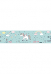 A.S. Cr&eacute;ation Sieninių tapetų juosta &raquo;Sweet Unicorn&laquo; Motiv | abstrakt | naturalistisch glatt Tapetai Vaiki&scaron;ki sieninių tapetų juosta Selbstklebend Einhorn T&uuml;rkis puo&scaron;nus apvadas Design imitacija
