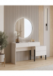 OTTO home Kosmetinis staliukas &raquo;Jukon plotis 143 cm madingas Schminktisch&laquo; be veidrodis Kosmetinis staliukas grifflos su 4 SK