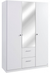 rauch Miegamojo kambario komplektas &raquo;Kleiderschrank spinta Kabykla miegamojo kambario baldai Biuro spintelė BUCHHOLZ&laquo; su Pilis Aufstellma&szlig; 220x162 cm Schr&auml;nke variabel stellbar (3 vnt.) ilgas durys abschlie&szlig;bar su veidrodis pagamintas in GERMANY