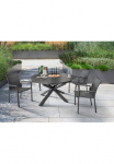 Destiny Garten-Essgruppe &raquo;COSTA ARONA&laquo; rinkinys 5 Stk. dalys 4 Fotelis 1 stalas i&scaron;skleidžiamas &Oslash; 145/199x75cm Aliumininis