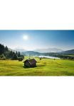 Komar Tapetai &raquo;Digitaldruck Vlies - Bergwiese vor Karwendel - Gr&ouml;&szlig;e 450 x 280 cm&laquo; ra&scaron;tuotas glatt Wohnzimmer miegamojo kambario baldai