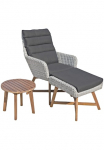 Garden Pleasure Garten-Essgruppe &raquo;CALVIA&laquo; rinkinys 3 Stk. dalys