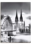 Artland Paveikslas ant drobės &raquo;K&ouml;ln Skyline Collage III&laquo; Deutschland 1 Stk. dalys ant Holzrahmen gespannt
