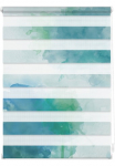 LICHTBLICK ORIGINAL Ritininė užuolaida &raquo;Duo Ritininė užuolaida Motiv Aquarell&laquo; Lichtschutz be Bohren freih&auml;ngend ra&scaron;tuotas