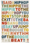 Reinders! Plakatas &raquo;Poster I said a HipHop Farbig - Hip-Hop - Songtext - Musik&laquo; Musiker 1 Stk. dalys