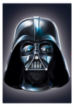 Komar Sienos lipdukai &raquo;Star Wars Darth Vader - Gr&ouml;&szlig;e 50 x 70 cm&laquo; selbstklebend Sienų lipdukai vaikų kambario baldų komplektas