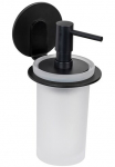 WENKO Indelis skystam muilui &raquo;Turbo-Loc&reg; Modell Bivio&laquo; Befestigen be Bohren Aluminium-Halterung 150 ml