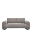 FLEXLUX 2,5-vietė sofa &raquo;Molino Designsofa Polstersofa Einzelsofa Couch&laquo; &Scaron;altų putų poliretano čiužinys & Stahl-Wellen dėl erstklassigen Sitzkomfort F&uuml;sse juoda spalva