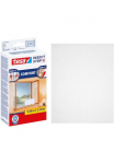 tesa Insektenschutz-Fensterrahmen &raquo;Insect Stop Comfort Fliegengitter bodentiefe langas - 1.2m : 2.4m&laquo; Rinkinys Fliegennetz Klettband Andr&uuml;ck ir Schneidehilfe 1 Stk. dalys Insektenschutzgitter - be Bohren - zuschneidbar