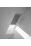 VELUX Verdunklungsrollo &raquo;DKL M04 0705SWL&laquo; verdunkelnd Verdunkelung be Bohren in F&uuml;hrungsschienen wei&szlig;e F&uuml;hrungsschienen & Rankena