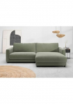 Home affaire Kampinė sofa &raquo;Ecksofa Jiro L-Form gro&szlig;e Sitztiefe plotis 265 cm&laquo; lose Sėdėjimo & Dekoratyvinės pagalvėlės &scaron;velnus Polsteraufbau komfortabel & modern