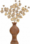 HOFMANN LIVING AND MORE Wanddekoobjekt naturbraun gold gewischt