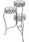 Ambiente Haus Stovas gėlėms &raquo;Blumenst&auml;nder in grau (H) 70cm&laquo; 1 Stk. dalys