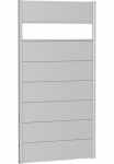 Biohort Juosta 7 Metall-Paneele 1 Acrylglas-Paneel ir 2 Schienen LxH: 96x182 cm