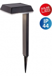 n&auml;ve LED &Scaron;viestuvas su saulės baterija &raquo;Sigi&laquo; LED-Modul 1 Stk. Warmwei&szlig; Dekoerdspie&szlig; H: 79cm &scaron;viesos jutiklis juoda spalva LED warmwei&szlig;