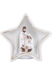 Myflair M&ouml;bel & Accessoires Krippe &raquo;Weihnachtsdeko&laquo; su LED Ap&scaron;vietimas