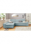 sit&more Kampinė sofa &raquo;Riva L-Form&laquo; su Kopteilverstellung patogi su miegojimo funkcija