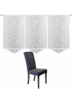 HOME WOHNIDEEN Panelinės užuolaidos JENNA (3 St) Klettband halbtransparent žakardas užuolaida žakardas rinkinys ir Tvirtinimo preidai