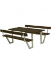 PLUS Garten-Essgruppe &raquo;&raquo;Wega&laquo; Kombim&ouml;bel su 2 R&uuml;ckenlehnen&laquo; 1 Stk. dalys 177x185x76/45 cm
