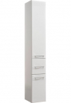 Saphir Auk&scaron;ta pastatoma spintelė &raquo;Quickset 376 Vonios spinta 30 cm plotis 2 durys 1 Schublade&laquo; Badezimmer-Hochschrank Wei&szlig; blizgus pavir&scaron;ius Griffe in Chrom gl&auml;nzend