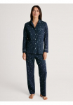 CALIDA Pižama &raquo;Sweet Dreams&laquo; 2 dalys Reverskragen sagos Pure Cotton Interlock-Qualit&auml;t &scaron;velnus